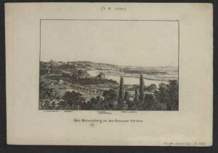 Aussicht vom Waldschlößchen in Dresden elbaufwärts, Radierung, um 1820 : Der Meisenberg an der Bauzner Straße / [aufgenommen, gezeichnet und radirt von C. A. Richter u. A. Louis Richter]. - [Dresden] : [Arnold] , [um 1820]. - 1 Kunstbl. : Radierung ; 16 x 10 cm +++ Auch enth. in: 30 mahlerische An- und Aussichten von Dresden und den nächsten Umgebungen