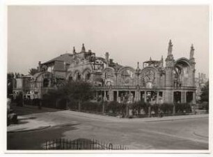 Rosengarten, Mannheim Restaurant im Musensaal: Musensaal kriegszerstört