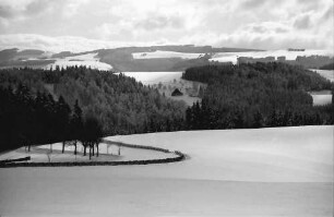 St. Märgen: Fernsicht in Richtung Breitnau