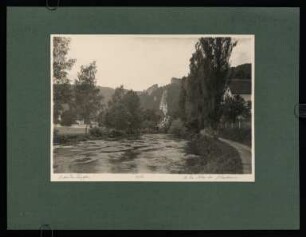 34, An der Blau bei Blaubeuren. (Nr. 3323).