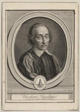 Bildnis des Nicolaus Rigaltius