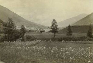 Fulpmes im Stubaital. Blick talabwärts