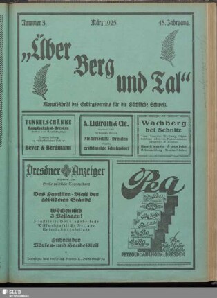 Nummer 3, März 1925