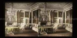 Zimmer von 1844, eingerichtet für den Staatsbesuch von Zar Nikolaus I., Buckingham Palace, London