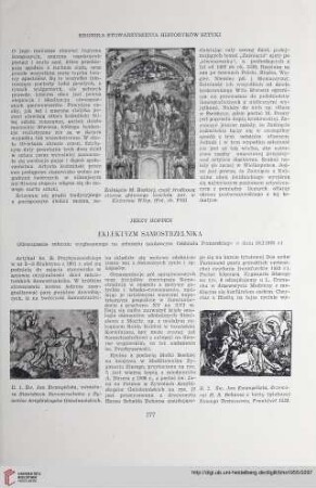 17: Eklektyzm Samostrzelnika : (streszczenie referatu wygłoszonego na zebraniu naukowym Oddziału Pomorskiego w dniu 16.1.1953 r.)