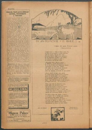 El automovil y el burro