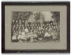 Gruppenbild einer Schulklasse
