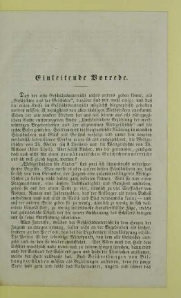 Einleitende Vorrede