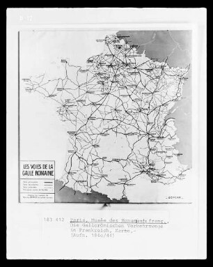 Die Gallorömischen Verkehrswege in Frankreich