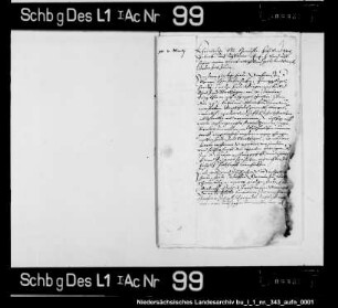 Lizentiat Johann Conrad Strutter betr. Prozeßangelegenheiten: Rat von Hamburg (Dänemark, Holstein); Fischbeck; Staffhorst; von Rottorf; Alefeld; Griesenteich; Herzöge von Sachsen-Lauenburg