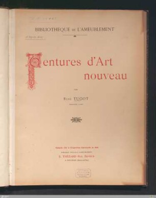 Tentures d'art nouveau