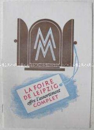 Informationsschrift zur Leipziger Herbstmesse 1950 (in französischer Sprache)