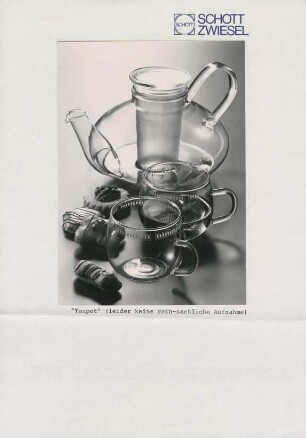 Teapot der Schott-Zwiesel-Glaswerke