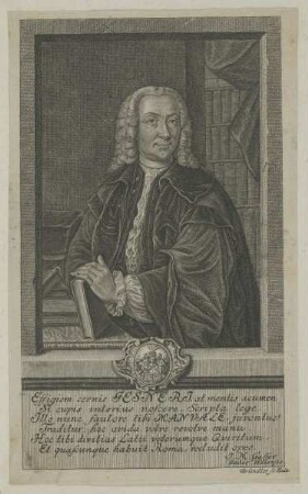 Bildnis des Johann Matthias Gesner