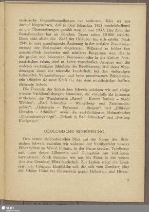 Geologische Einführung