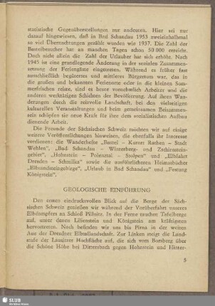 Geologische Einführung