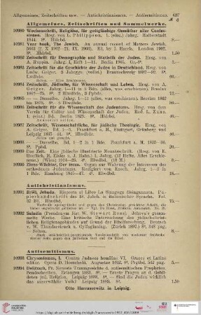 Antisemitismus (Nr. 10993 - 11021)