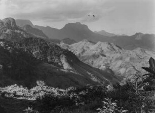Die Uluguru-Berge : Blick auf die nördlichen Gipfel der Uluguru-Berge