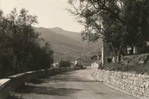 Riviera. Autostraße bei San Remo