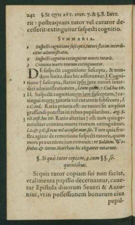 §. Si quis tutor copiam, 9. cum §§. sequentibus.