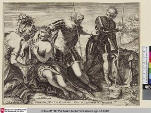 Sapientia Martem depellente Pax et Abundantia cogaudent