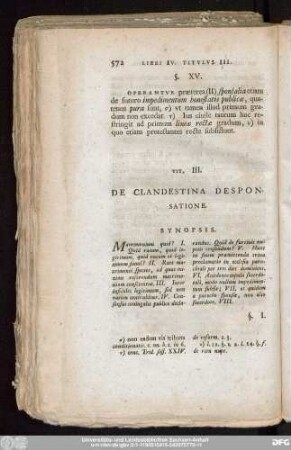 Tit. III. De Clandestina Desponsatione.