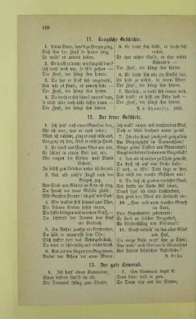 11. Tragische Geschichte