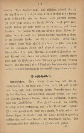 Frostschäden