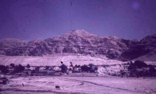 Bl. Aus Ggd. Ain-Drok [nach] Karantal [Berg der Versuchung, gebel/dschebel/djebel kuruntul]