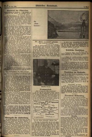 Zweite Ausgabe vom Dienstag, den 28. Januar 1930.