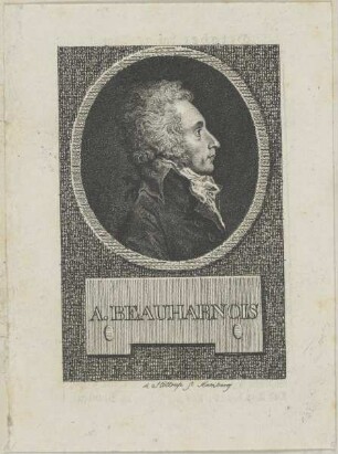 Bildnis des A. Beauharnais