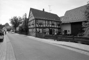 Fachwerkhaus (Fachwerkhaus); Hünfeld, Dalbergstraße 5