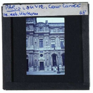 Paris, Louvre (GC 48.8607,2.3372),Paris, Cour Carrée