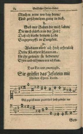 Das Ein und zwantzigste. - Das Dreissigste.