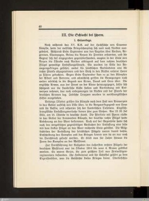 III. Die Schlacht bei Ypern