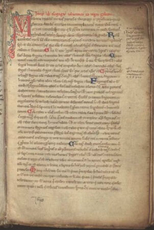 Johannitii Isagoge ad tegni Galieni. Hippocratis liber aphorismorum et pronosticorum [u.a.] - BSB Clm 13111