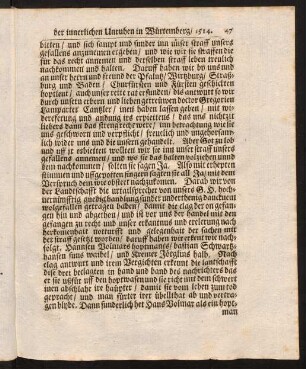 47-55, Daruff haben wir by uns und an unser herrn ...