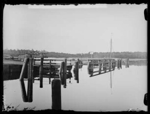 Kurisches Haff, Cranzbeek, Blick über den Hafen