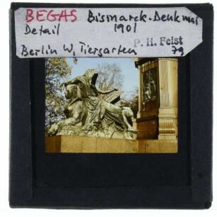 Berlin, Begas, Bismarck-Nationaldenkmal