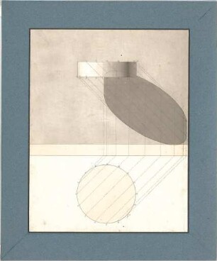 Ziebland, Georg Friedrich; München; Tuschen- und Schattenlehre, Zeichenvorlagen - Details