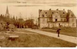 Zerstörtes Schloss in Finnland
