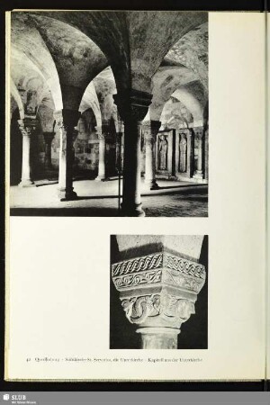 Quedlinburg · Stiftskirche St. Servatius, Kapitell aus der Unterkirche