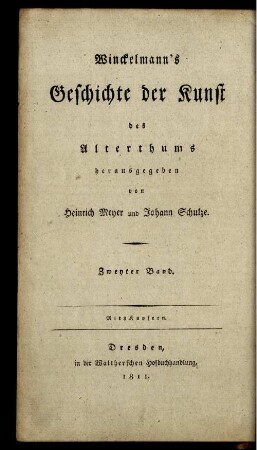 4: Winckelmann's Werke
