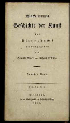 4: Winckelmann's Werke