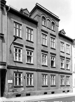 Görlitz-Altstadt, Krölstraße 52. Wohnhaus (um 1860). Straßenansicht