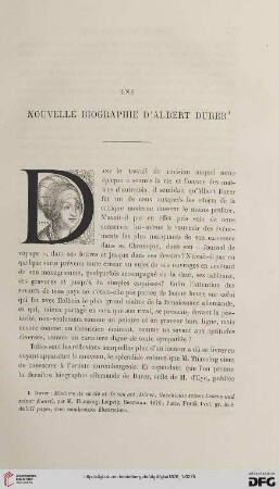 2. Pér. 14.1876: Une nouvelle biographie d'Albert Durer, [1]