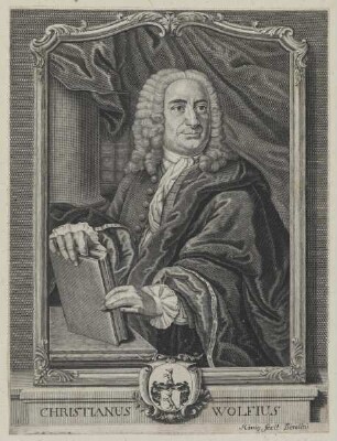Bildnis des Christianus Wolfius