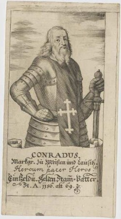 Bildnis des Conradus