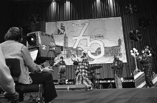 Fernsehübertragung der Jubiläums-Prunksitzung der. Karnevalsgesellschaft "Badenia" durch den Süddeutschen Rundfunk aus der Stadthalle Karlsruhe