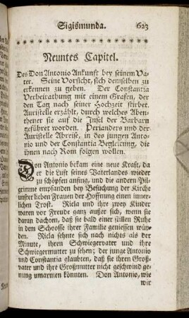 Neuntes Capitel. - Eilftes Capitel.